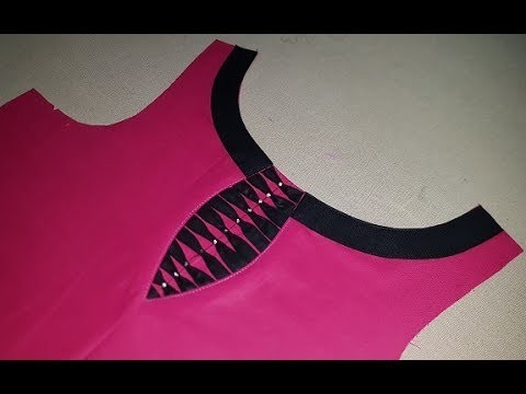 Latest Front Boat Neck Designs Cutting and Stitching