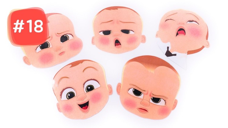 Learn Emotion and FacePart with Boss Baby Puzzle #18 - By MagicPang