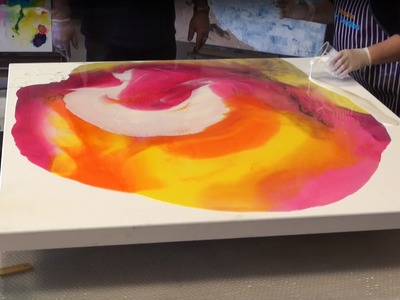 Learn Resin Art. Solid Solutions products featured on Colour In Your Life with Judy Waters