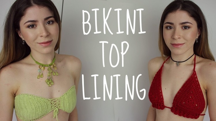 Lining for Bikini Tops | Lycra Fabric | Easy Tutorial
