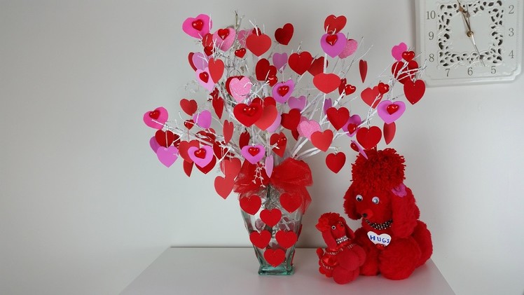 Lovely Valentine Heart tree. Very easy to make . 