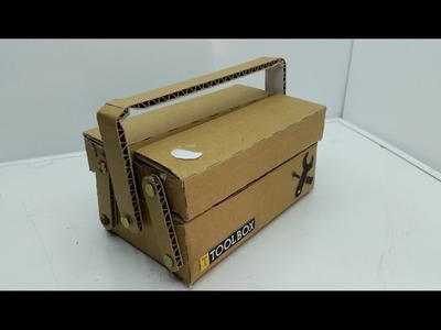 Make a Cardboard Tool Box