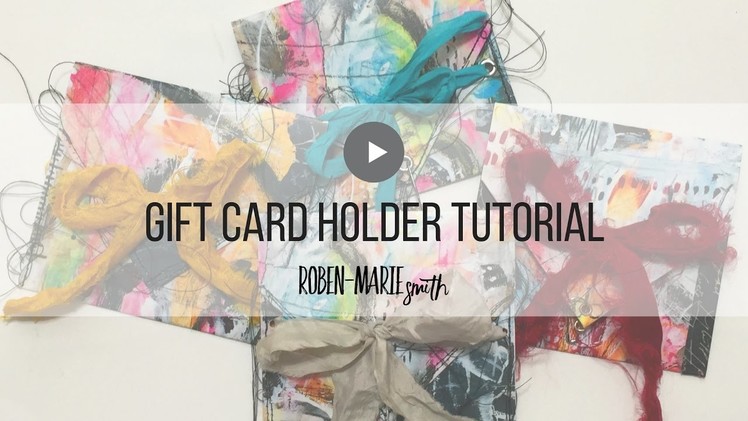 Make your own unique gift card holders with ease