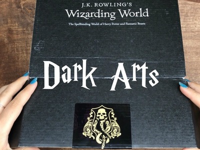 May 2017 J.K. Rowling's Wizarding World by Loot Crate Unboxing "Dark Arts"