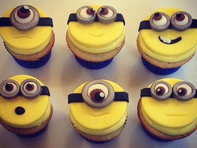 Minion Cupcake Toppers