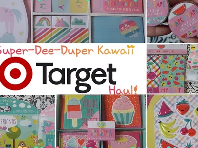 My SUPER DEE DUPER CUTE KAWAII MASSIVELY HUGE ???? Target ???? Dollar Spot Haul!