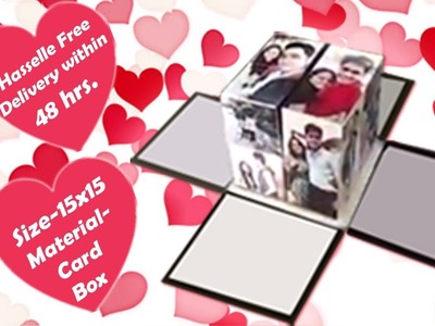 OGO Photo Cube Box | Rubix cube | Customized Gifts | Handmade Gifts