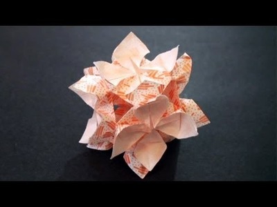 Origami Kusudama Flower Ball
