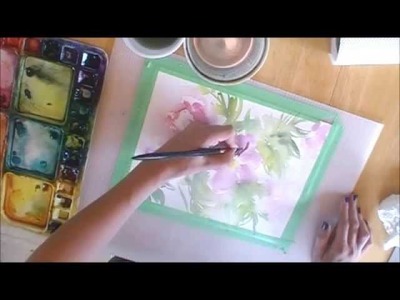 Paint a Wild Rose in Watercolor