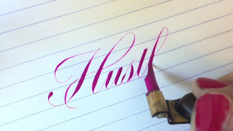 Pointed Pen Calligraphy compilation by Sarah Script