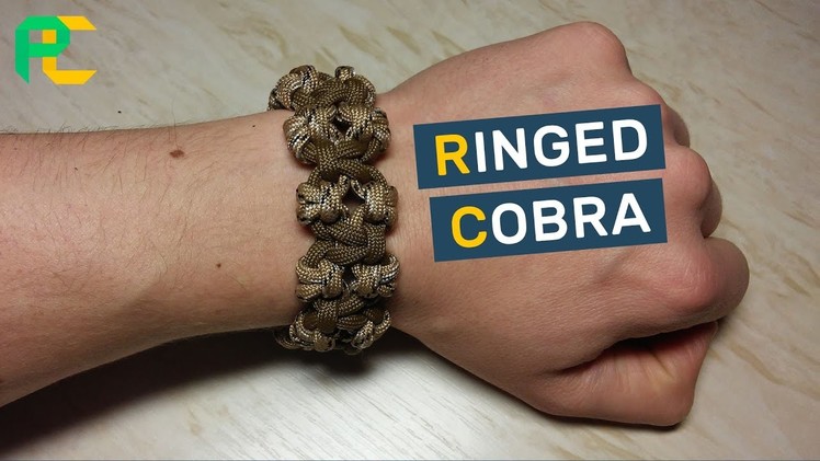 Ringed Cobra Paracord Bracelet