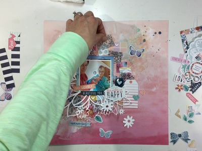 Scrapbooking Process #90- "Always Mothers" for Clique Kits