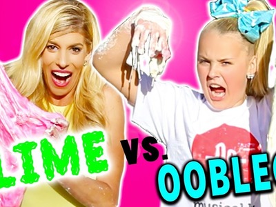 Slime vs  Oobleck Challenge! (Extremely Satisfying)