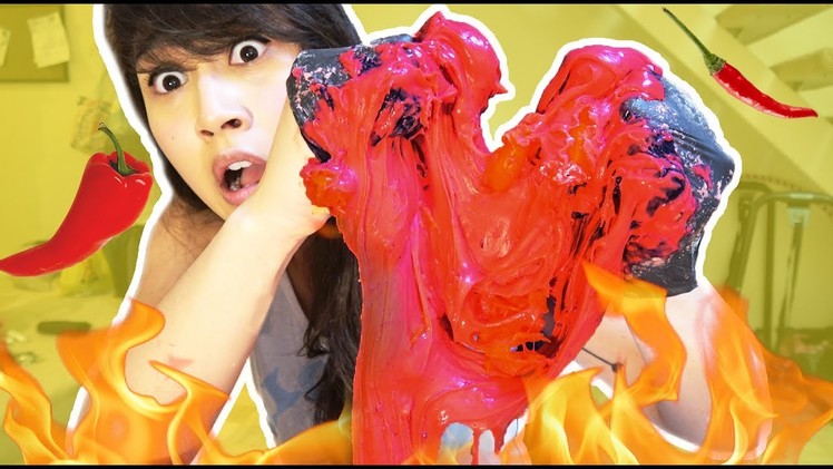 SPICIEST EDIBLE SLIME IN THE WORLD CHALLENGE + GIVEAWAY! (OVER 1 MILLION SCOVILLE)