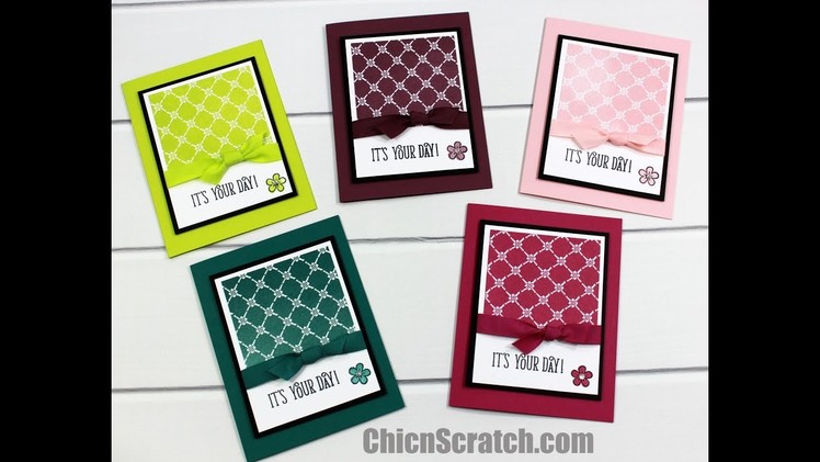 Stamp a Stack Kit Featuring Happy Birthday Gorgeous by Stampin' Up!