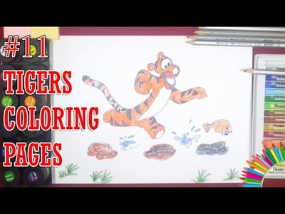 Tiger Coloring Pages For Kids | Free Coloring Pages | Super Coloring