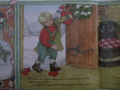 Tim Reads"GINGERBREAD CHRISTMAS" By Jan Brett