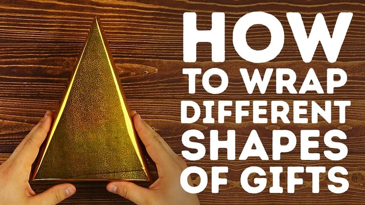 Tips to wrapping different shaped gifts this holiday l 5-MINUTE CRAFTS