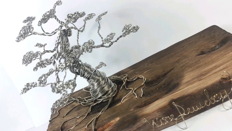 Tutorial - Wire Tree - stainless steel - Rick Wire Art