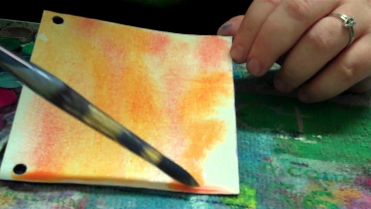 Watercolor on Canvas Technique