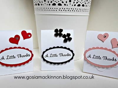 WEDDING FAVOUR IDEA WITH STAMPIN' UP!