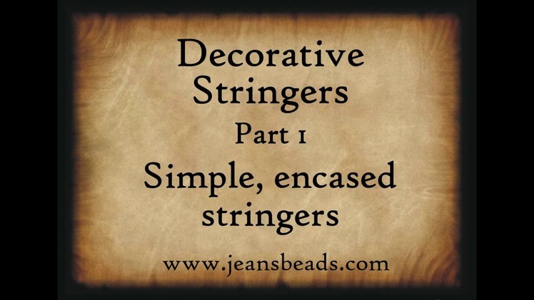 Working with Glass, Decorative Stringers 1 by Jeannie Cox