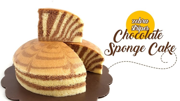 Zebra Stripes - Chocolate Sponge Cake