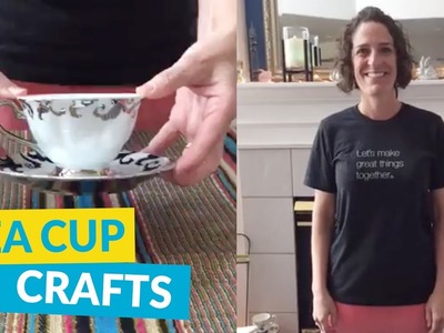 Beautiful Tea Cup Crafts!