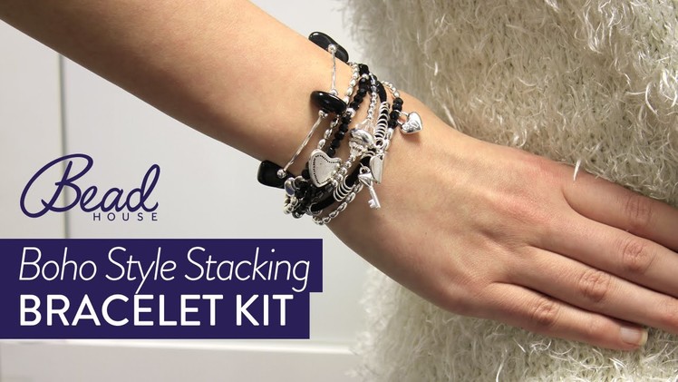 Boho Style Stacking Bracelet Project Kit