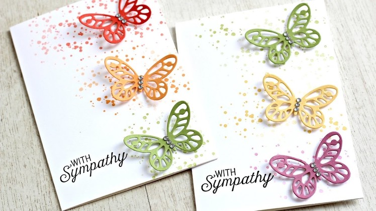 Butterfly Sympathy card idea from Stampin' Up!