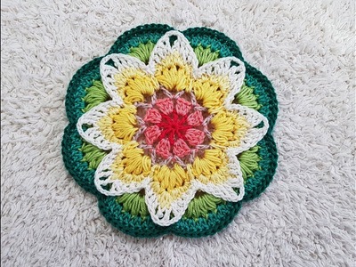 Crocheted flower 53