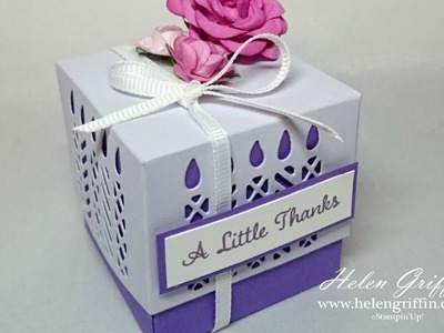 Cute Square Treat Box With Window Box Dies | Stampin'Up!