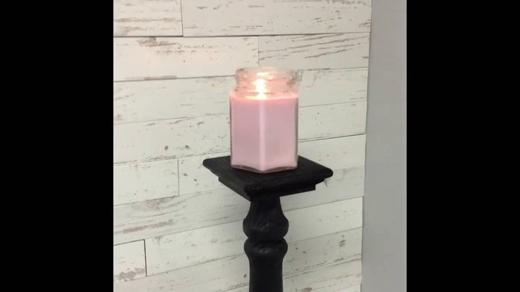 DIY Candle Holder under $20 from Lowe's