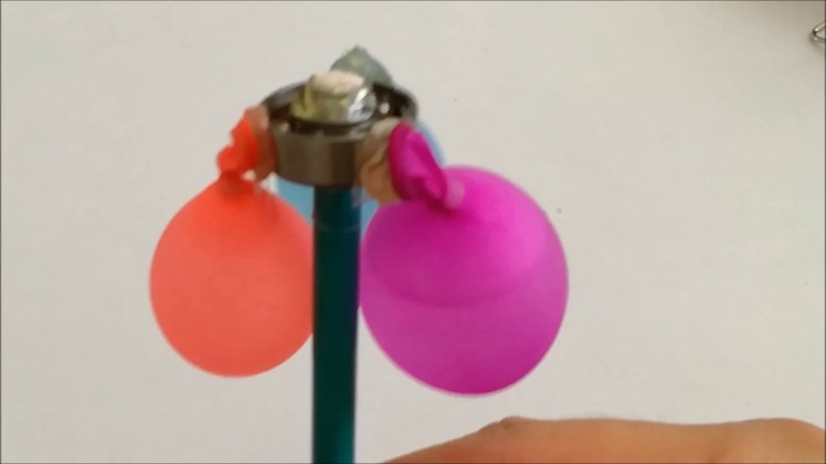 DIY fidget spinner water balloons