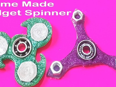DIY FIDGET SPINNERS! Easy Ways To Make A Fidget Spinner Toy, Home Made Fidget Spinner