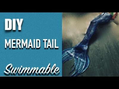 DIY Swimmable Mermaid Tail Tutorial - Silicone Mermaid Tail Tutorial