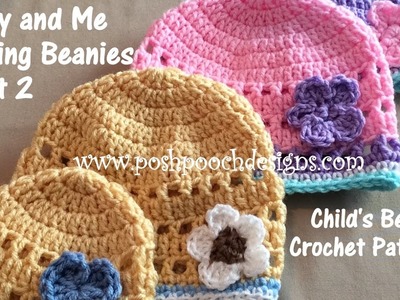 Dolly and Me Spring Beanies Part 2 - Child's Beanie