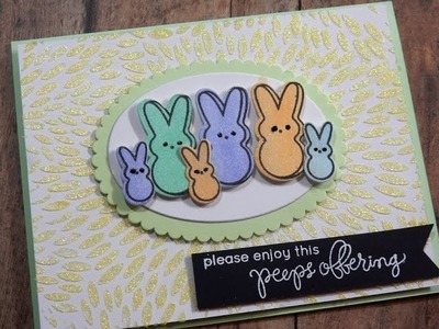 Easter Card Mini Series | SSS My Kind of Peep  | Card 3 of 3