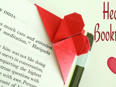 Easy Heart | Love Bookmark - DIY Origami Tutorial by Paper Folds - 728