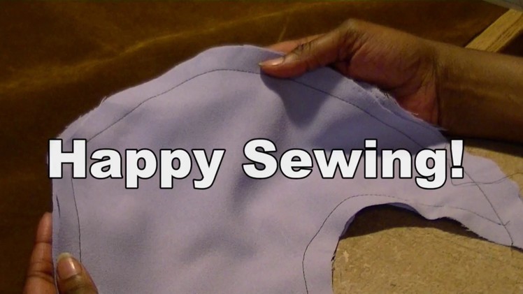 Easy Way To Sew Curves - Viewer Request