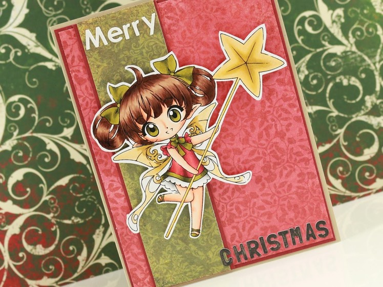 Fairy Star - Copic Colouring & Card Tutorial