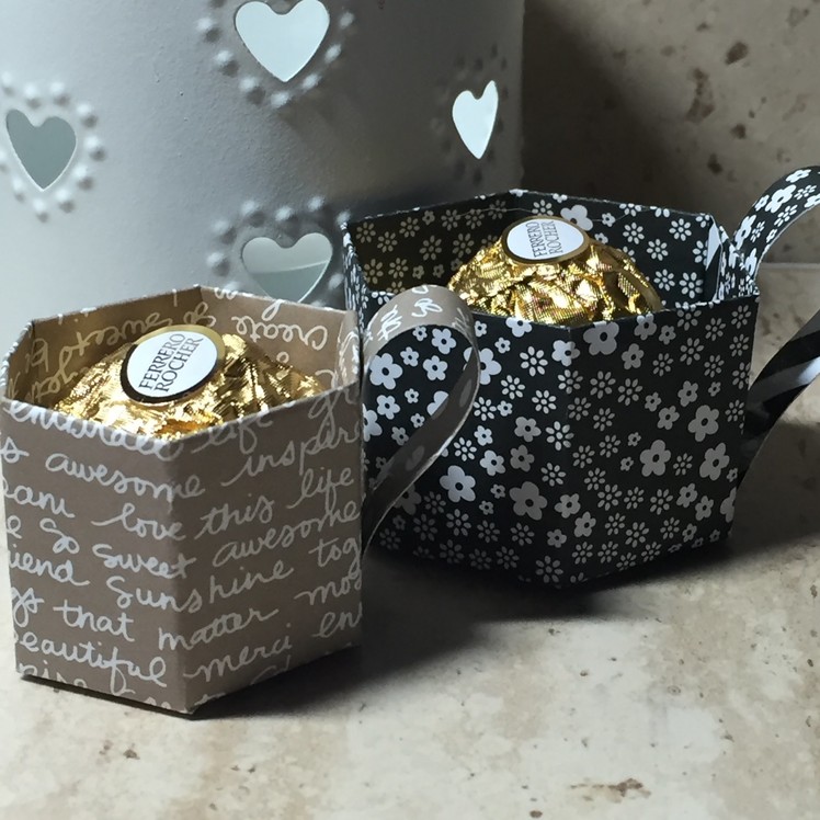 Ferrero Mini Mug using Stampin Up UK supplies