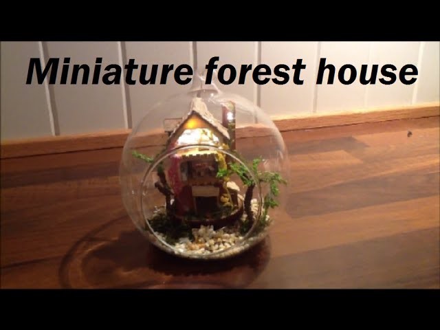 Finished miniature forest dream house + unboxing