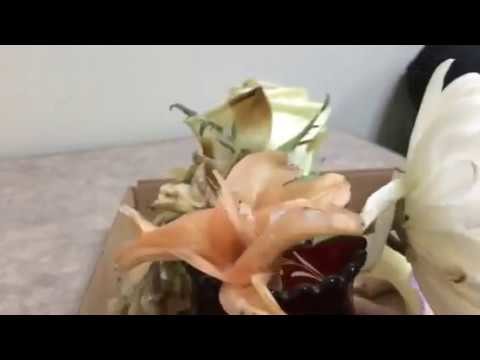 Follow up video of Paraffin Wax Flowers Experiment