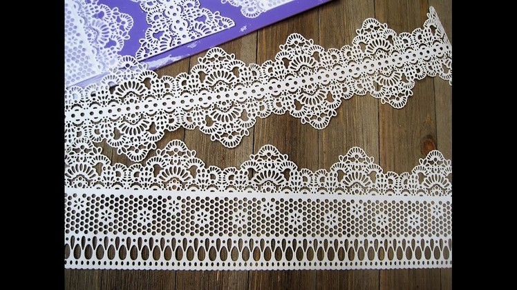 Frosted Lace Mat ~ How to Use it the Miriam Joy way