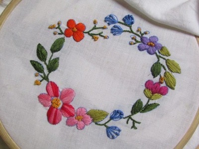 Hand Embroidery- Satin Stitch Tutorial