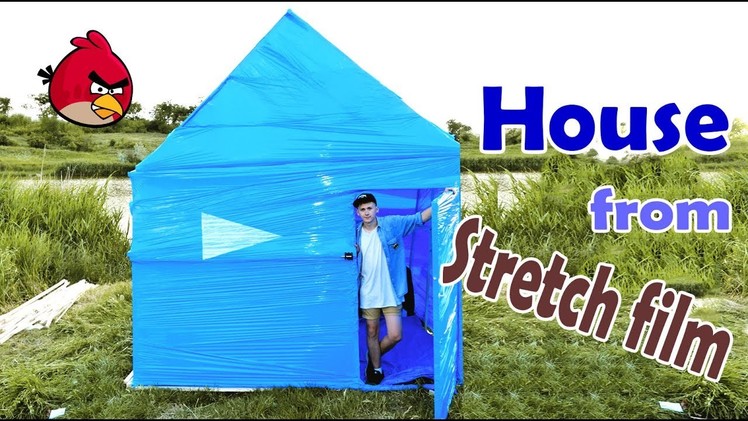 House from Stretch film – DIY | How to build a house from Stretch wrap