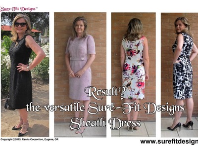 How to design the basic Sheath Dress with Sure-Fit Designs™
