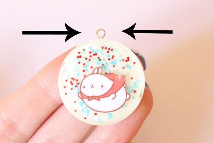 How to: Insert eyepins into resin charms