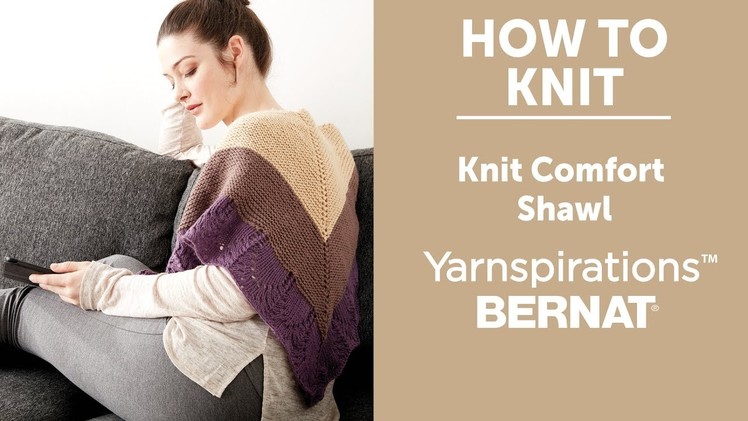 How to Knit a Prayer Shawl: Knit Comfort Shawl